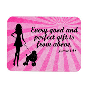 Every Good and Perfect Gift James 1:17 Christian Magnet