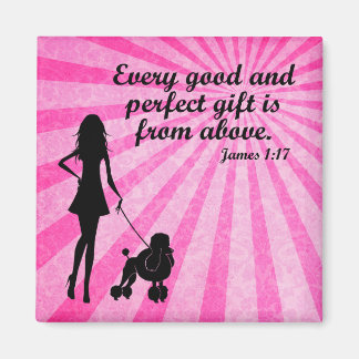 Every Good and Perfect Gift James 1:17 Christian Magnet