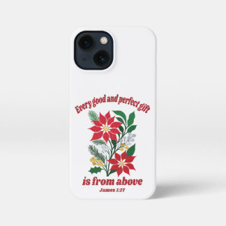 Every Good and Perfect Gift – James 1:17 Christmas iPhone 13 Mini Case