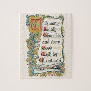 Every Good Wish for Christmas Jigsaw Puzzle