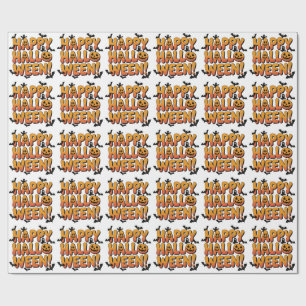 Every Great Halloween Starts with a Smile and a Pu Wrapping Paper