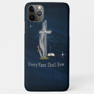 Every knee shall bow  iPhone 11 pro max case