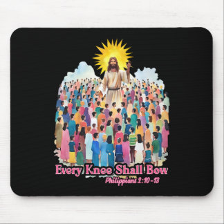 Every Knee Shall Bow Christian Easter Day  Mouse Mat
