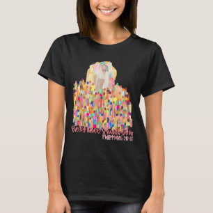Every Knee Shall Bow Christian Jesus Bible Verse E T-Shirt