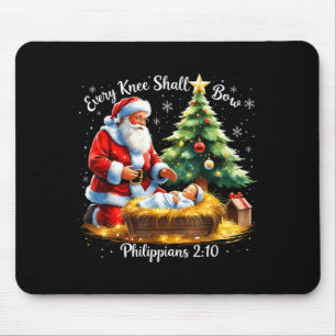 Every Knee Shall Bow Philipans 2_10 Christmas Mouse Mat