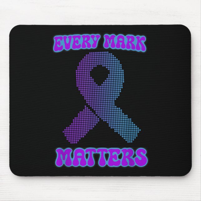 Every Mark S, Suicide Prevention Week And Dot Day  Mouse Mat (Front)