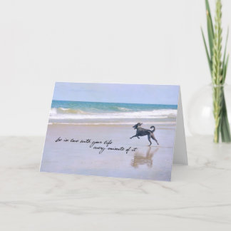 EVERY MINUTE Greeting Card