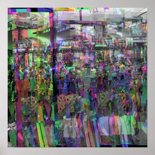 Every moment is a compendium of here besides there poster (Front)