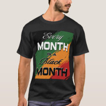 every month is a black month - black history month