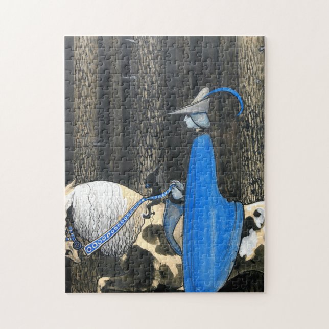 Every Now And Then Santa John Bauer Jigsaw Puzzle (Vertical)