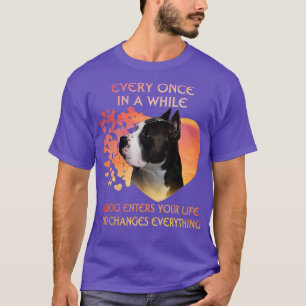 Every Once In A While A Dog American Pit Bull Ente T-Shirt