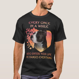 Every Once In A While A Dog American Pit Bull Ente T-Shirt