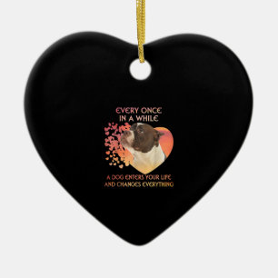 Every Once In A While A Dog Enters You Life Ceramic Tree Decoration