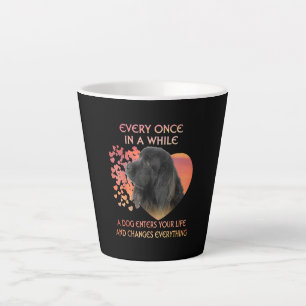 Every Once In A While A Dog Enters Your Life Latte Mug