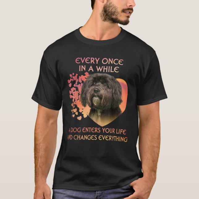 Every Once In A While A Tibetan Terrier Enters You T-Shirt (Front)