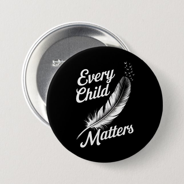 Every Orange Day Child Kindness Matter 2024  7.5 Cm Round Badge (Front & Back)
