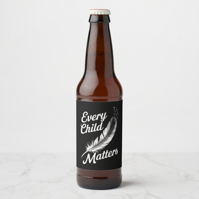 Every Orange Day Child Kindness Matter 2024  Beer Bottle Label (Front)