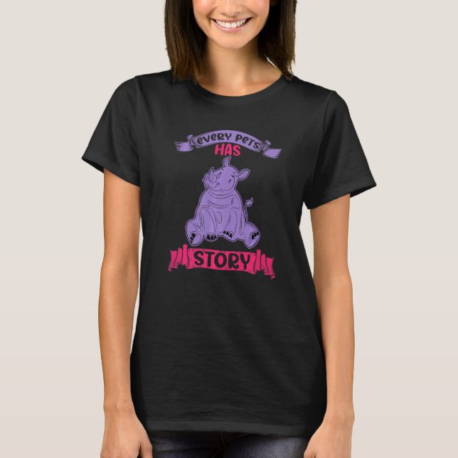 Every Pets Has Story Occultism Costume For Goth T-Shirt (Front)