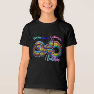 Every Piece Shines – Autism Butterfly Tee