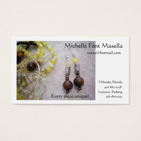 Every Piece Unique Business Card