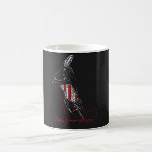 Every Point Matters Tennis Typography T-Shirt Coffee Mug