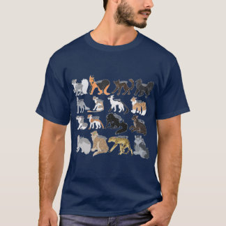Every Riverclan Leader Ever family T-Shirt
