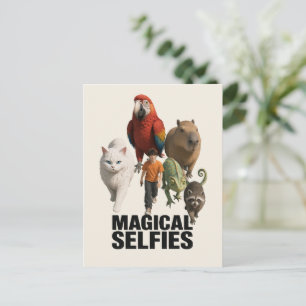 Every Selfie is a Magical Encounter Postcard