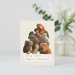 Every Selfie is a Magical Encounter Postcard