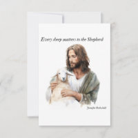 Every Sheep Matters to the Shepherd