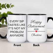 Every Sip Tastes Like It's Not My Problem Anymore