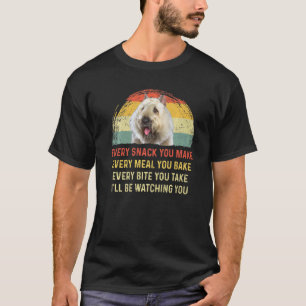 Every Snack You Make Bouvier Des Flandres Dog Mum  T-Shirt