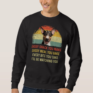 Every Snack You Make English Bull Terrier Dog Mum Sweatshirt