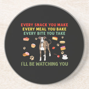 Every snack you make every meal you bake italian g coaster