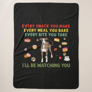 Every snack you make every meal you bake italian g sherpa blanket