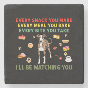 Every snack you make every meal you bake italian g stone coaster