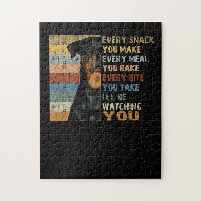 Every snack you make every meal you bake jigsaw puzzle (Vertical)