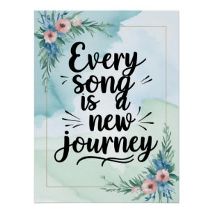 Every Song Is A New Journey option 3 Poster