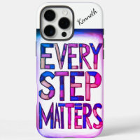 Every step matters in vibrant art.