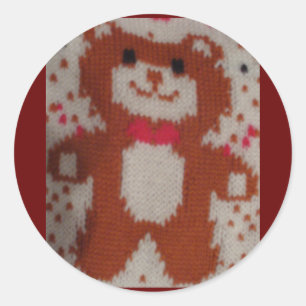 Every Stitch of Your Love Classic Round Sticker