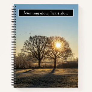 Every Sunset Fresh Start Coastal Notebook
