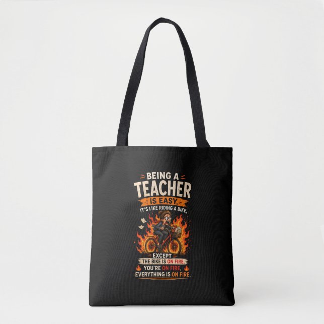 Every Teacher Will Understand This 😂🔥 Tote Bag (Front)