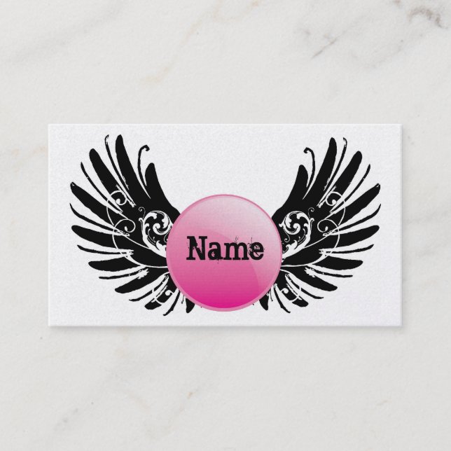 Every time a bell rings business card (Front)