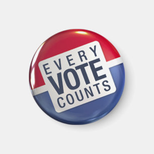 Every Vote Counts Election Magnet
