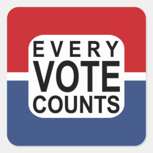 Every Vote Counts sticker