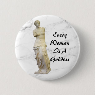 Every Woman 6 Cm Round Badge