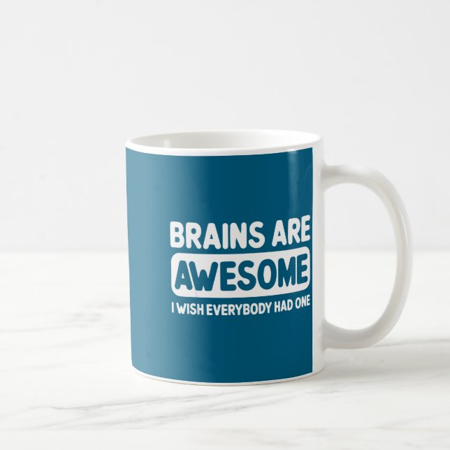 Everybody Had Wish Brains I Meme Coffee Mug (Right)