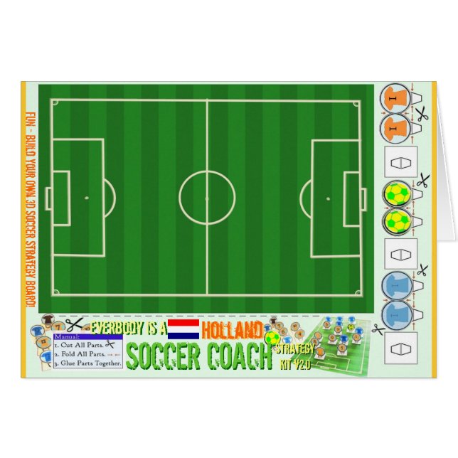 Everybody is a Holland Soccer Coach Strategy Kit (Front Horizontal)