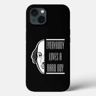 Everybody Loves A Bard Boy Shakespeare Thespian Case-Mate iPhone Case