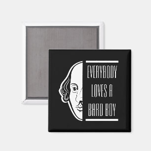 Everybody Loves A Bard Boy Shakespeare Thespian Magnet