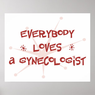 Everybody Loves A Gynaecologist Poster